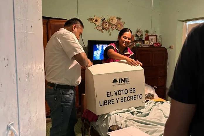 INE refuerza seguridad del voto anticipado en Coahuila; Kenia López Rabadán exige consejeros libres del crimen