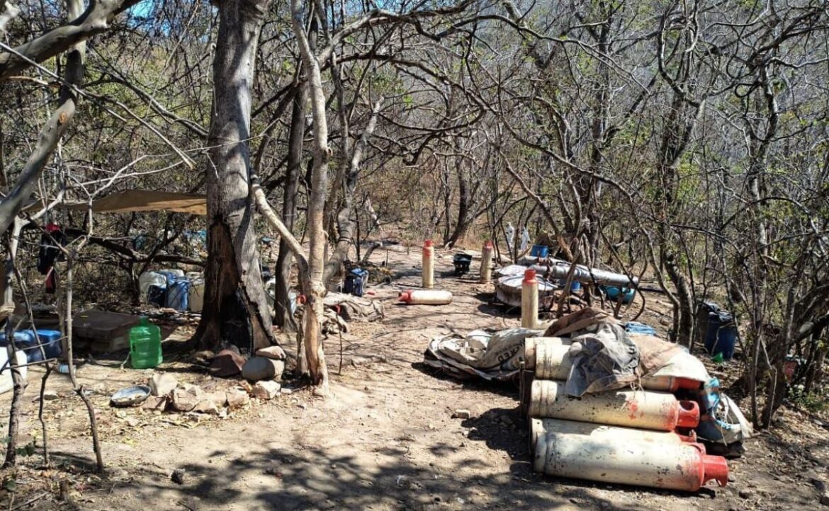 Neutralizan narcolaboratorio de Los Chapitos en Cosalá, Sinaloa