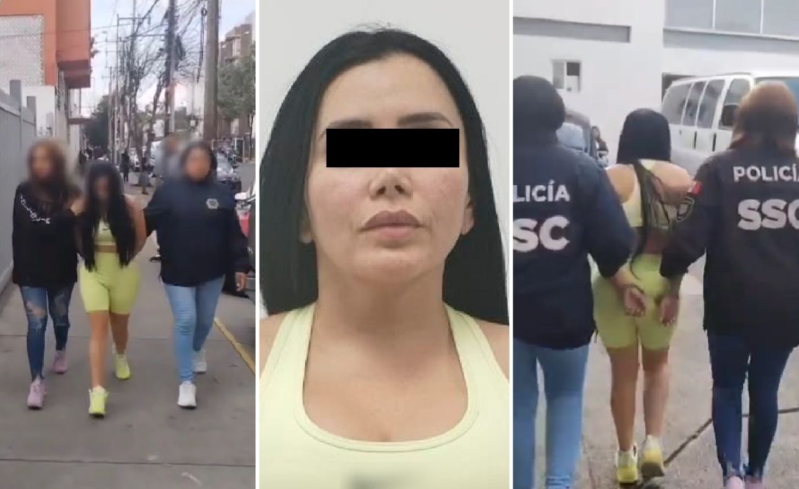 Detienen en la CDMX a mujer colombiana vinculada a banda de robos a casa habitación