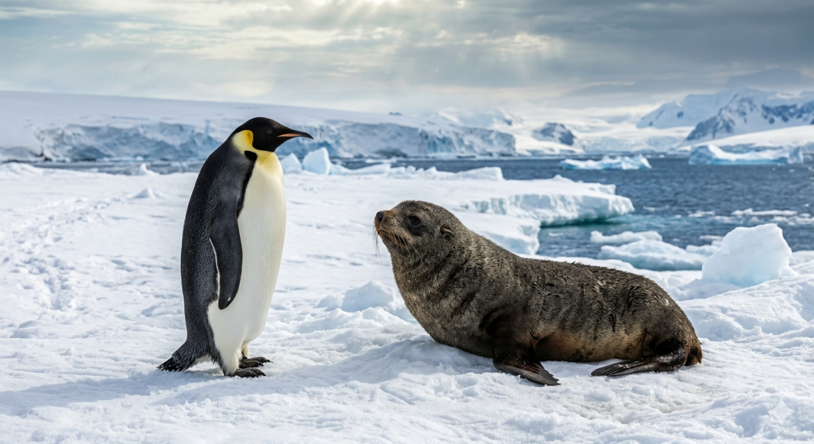 UICN declara en peligro de extinción al pingüino emperador y al lobo marino antártico