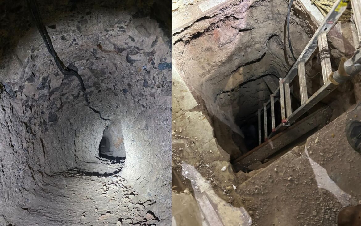 Localizan narcotúnel de 79 metros atribuido a ‘Los Salazar’ en Nogales, Sonora