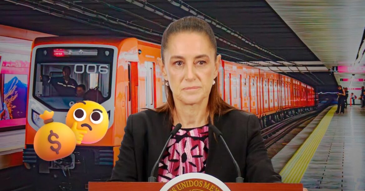 Sheinbaum anuncia entrega de mil 500 mdp al Metro; sindicato denuncia falta de compras