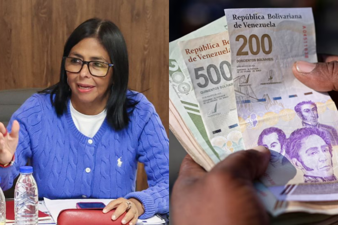 Delcy Rodríguez anuncia incremento salarial para el 1 de mayo en Venezuela y fortalece lazos con Arabia Saudita