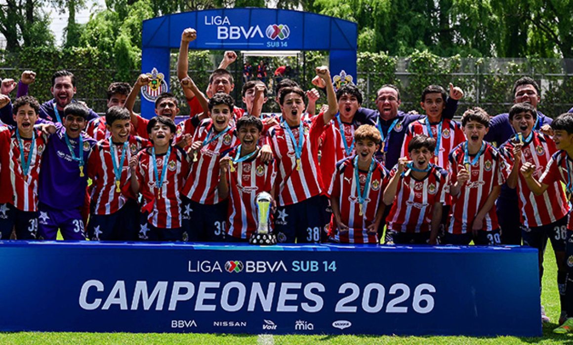 Chivas se corona campeón Sub-14; Santos Laguna cae 4-2 ante Pachuca en Liga MX