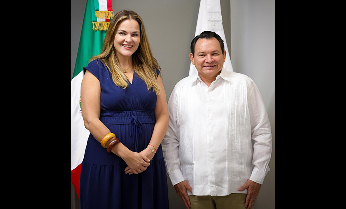 Gobernador y alcaldesa de Mérida coordinan agenda para el desarrollo urbano