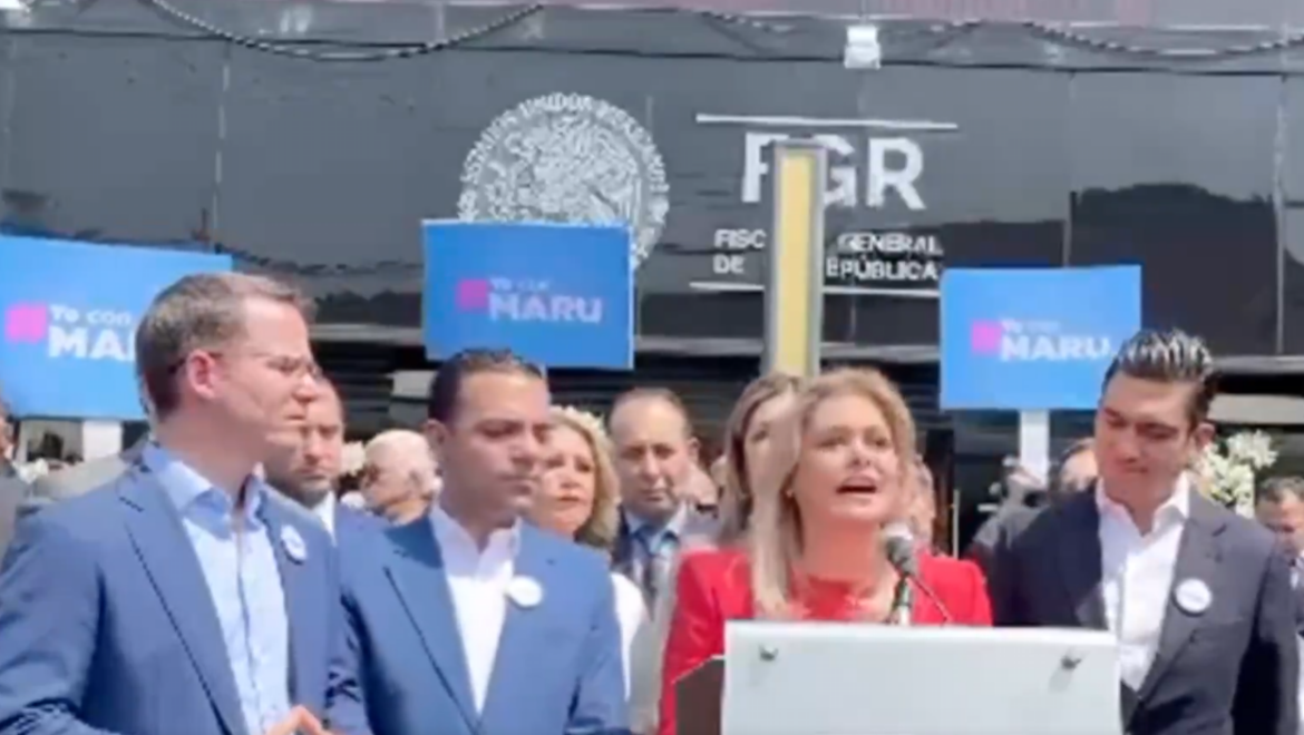 Maru Campos comparece ante la FGR y acusa al gobierno federal de fabricarle un caso por operativo con la CIA