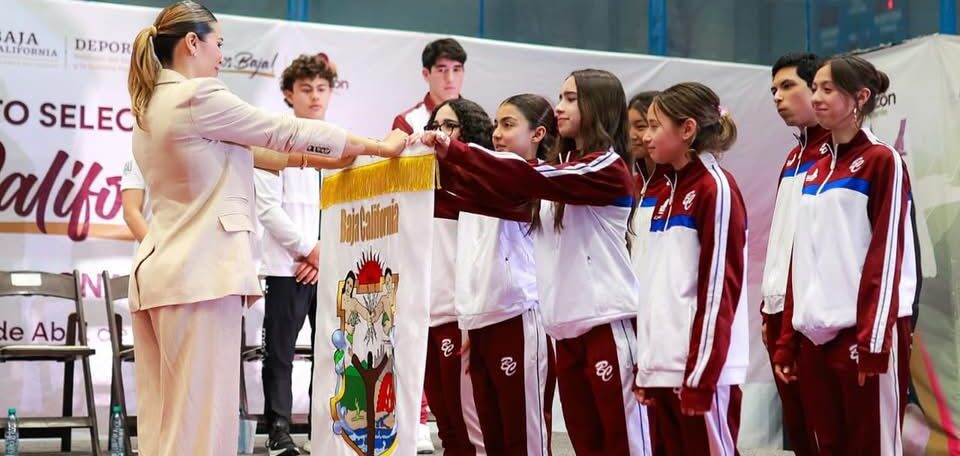 Inaugura Mario Delgado la Olimpiada Nacional CONADE 2026; Baja California abanderó a su delegación