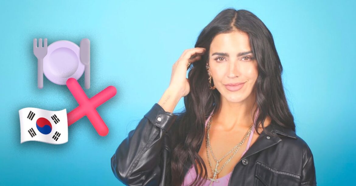 Bárbara de Regil descarta actuar en k-dramas por la comida condimentada