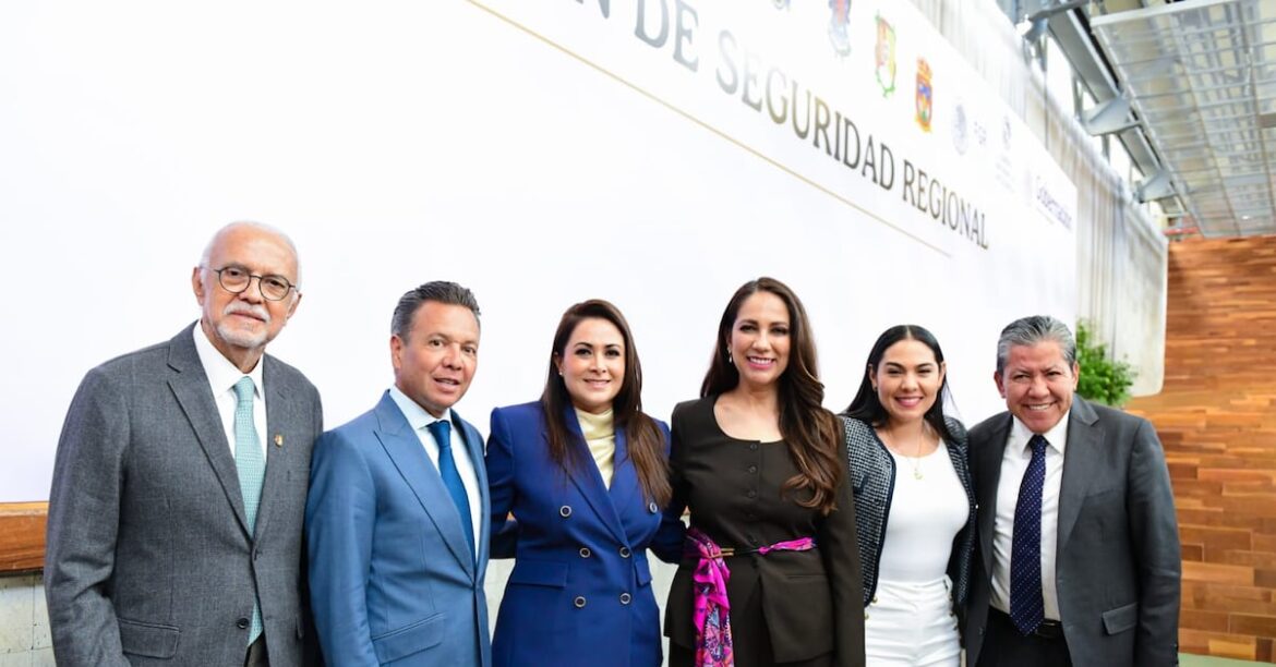 Seis gobernadores y mandos militares refuerzan seguridad en región centro-norte desde Aguascalientes