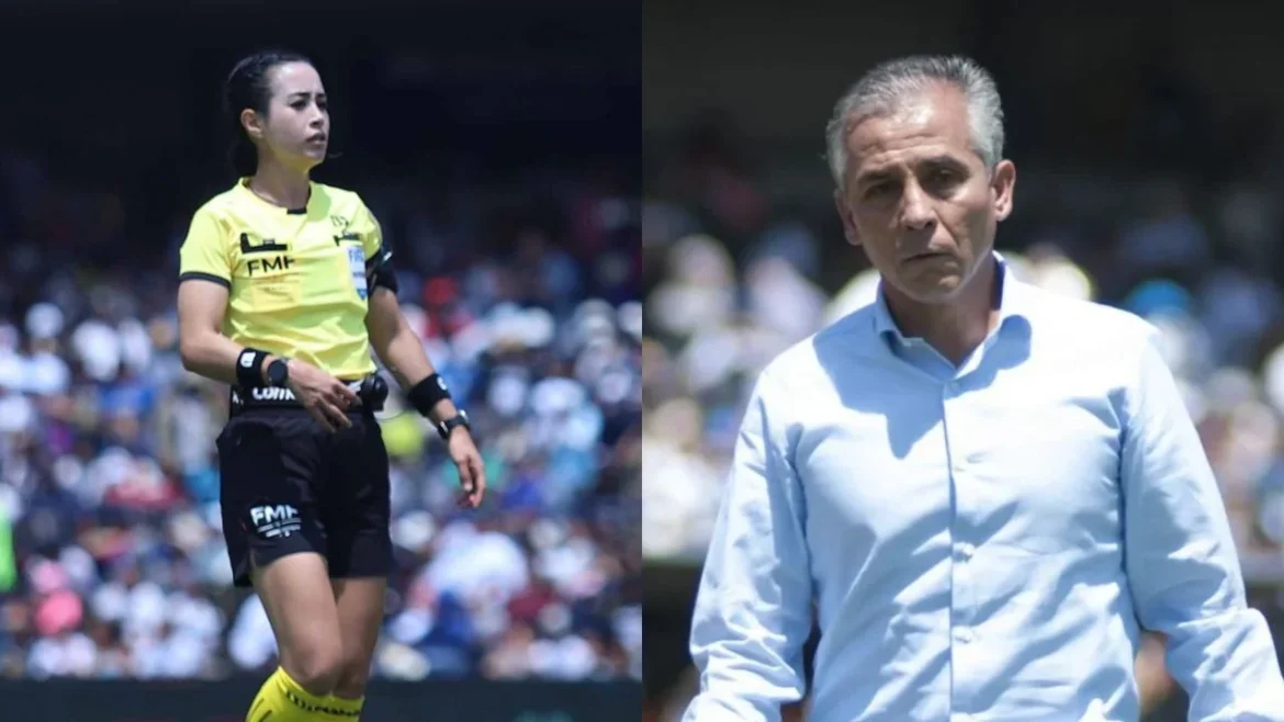 FMF sanciona a Sergio Bueno por conducta impropia contra arbitra Katia Itzel