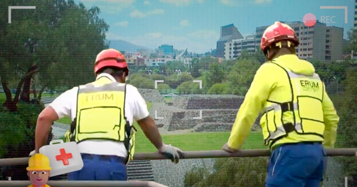Servicios de emergencia buscan a dos mujeres reportadas como atrapadas en Cuicuilco