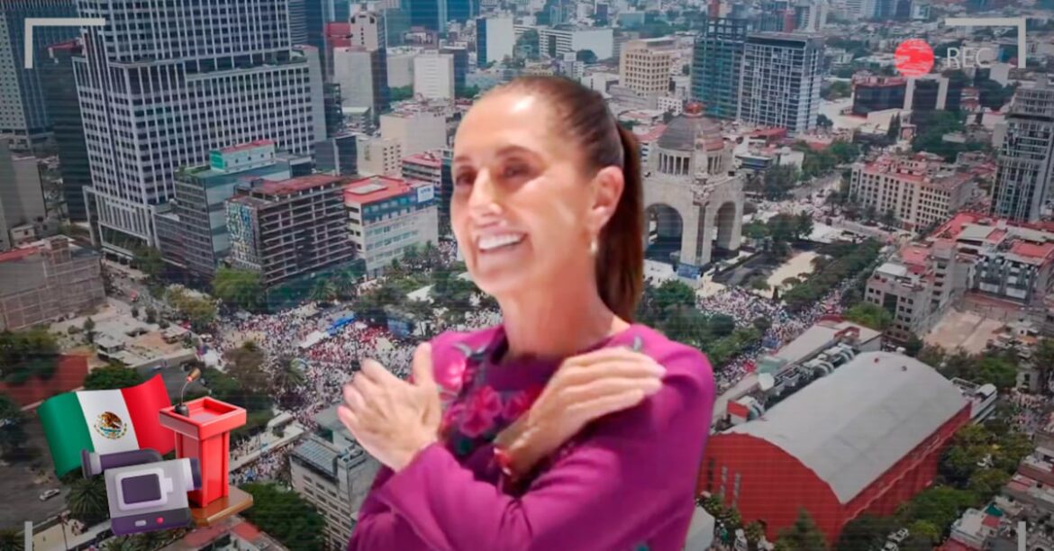 Sheinbaum defiende soberanía nacional y comparte video de su segundo informe