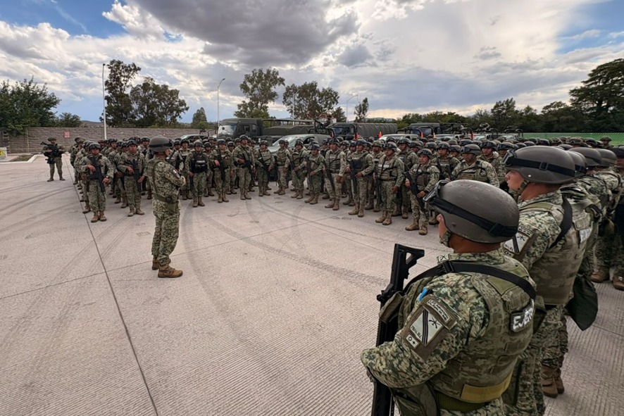 Arriban 600 elementos del Ejército Mexicano a Durango para reforzar seguridad