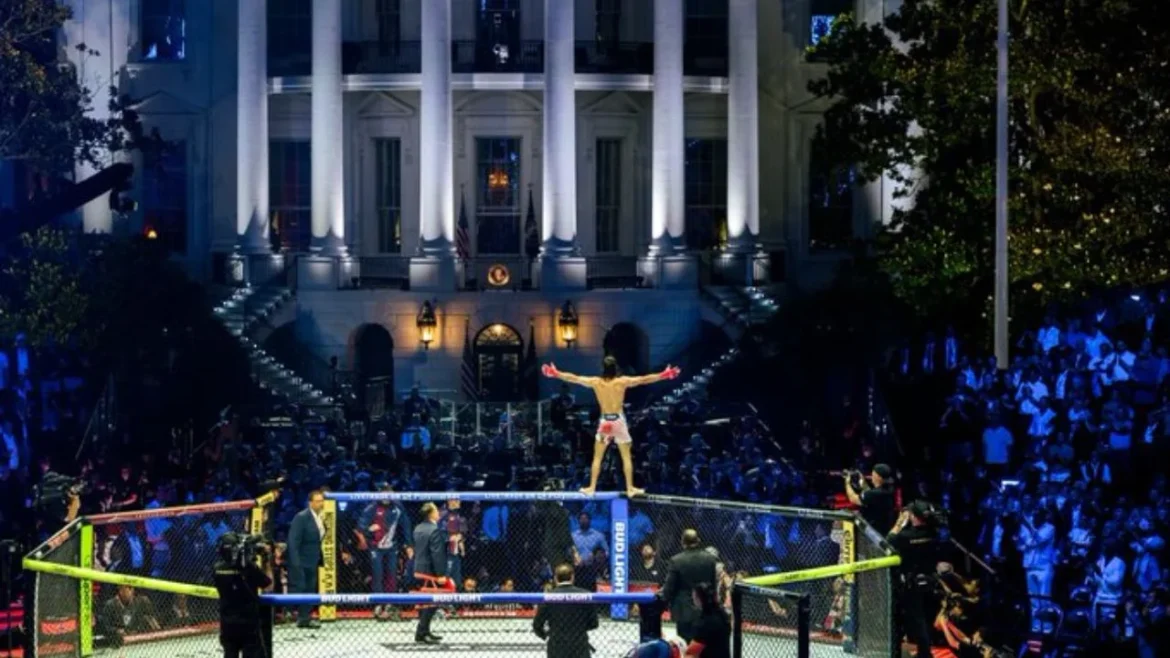 UFC celebra evento ‘Freedom 250’ en la Casa Blanca con motivo del 250 aniversario de EE.UU. y el cumpleaños 80 de Trump