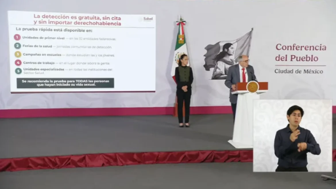 Gobierno de México fija meta de eliminar el VIH para 2030