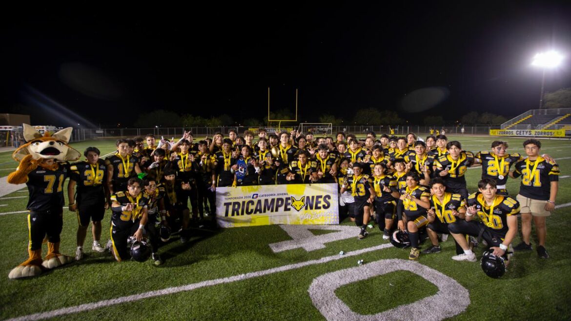 Zorros del Cetys Mexicali se coronan tricampeones de la OEFA Juvenil ‘A’