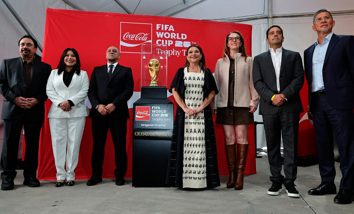 CDMX bate récord de ola humana y llega la selección de Irán a cinco días del Mundial 2026