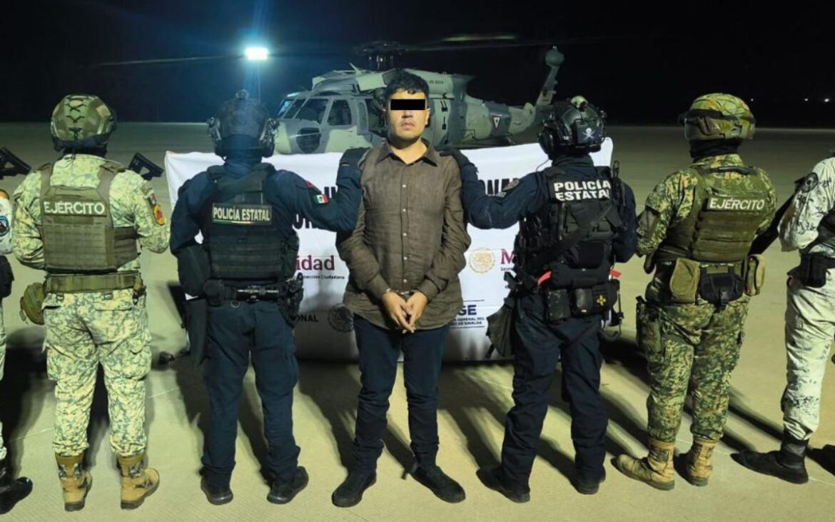 Detienen en Sinaloa a ‘Gabito’, jefe regional de facción de Los Chapitos y compadre de Iván Archivaldo Guzmán