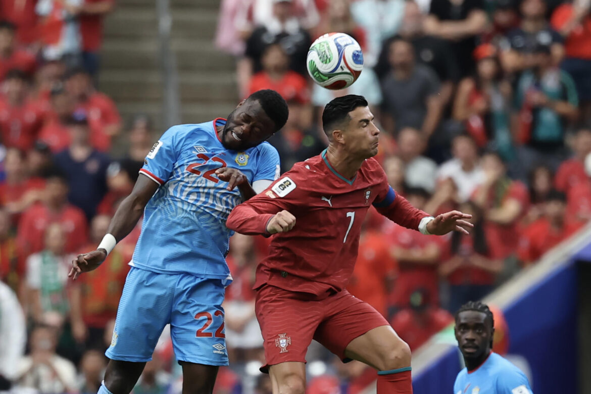 Portugal empata 1-1 con RD Congo en debut del Mundial 2026; Ronaldo iguala récord y homenajean a Diogo Jota