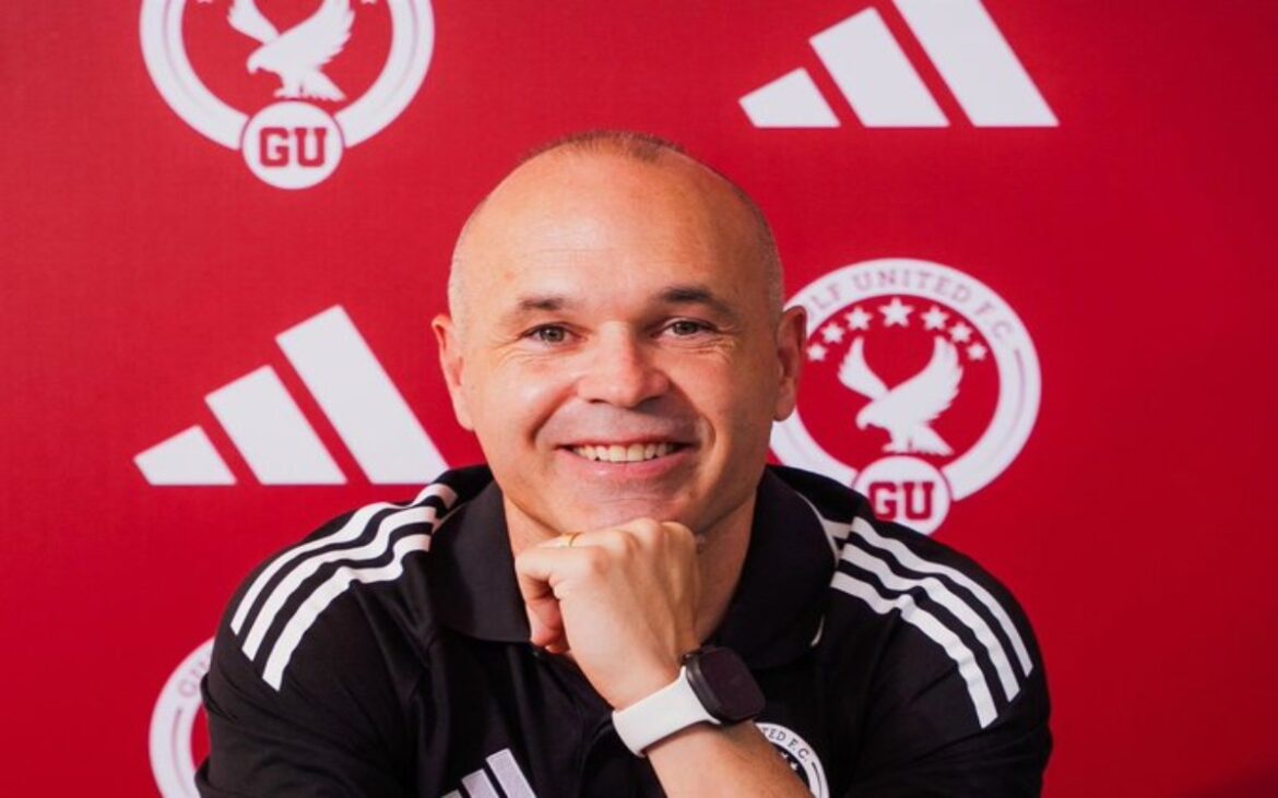 Andrés Iniesta inicia carrera como técnico en Dubái y Luca Zidane es convocado por Argelia