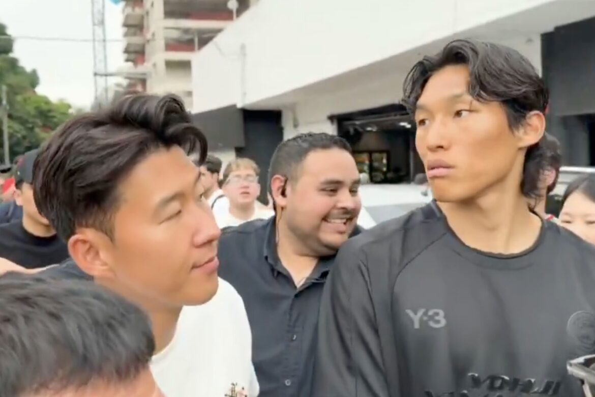 Jugadores de Corea del Sur, incluido Son Heung-min, cenan tacos en Guadalajara durante su día libre
