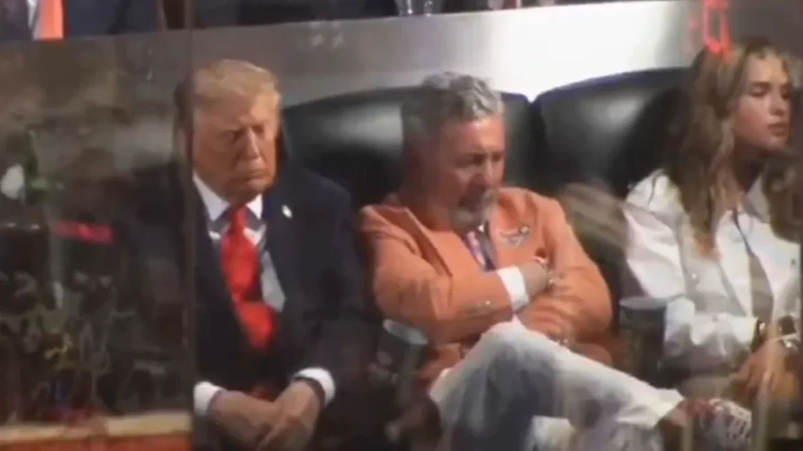 Abuchean a Trump y captan cámaras con ojos cerrados en finales de la NBA