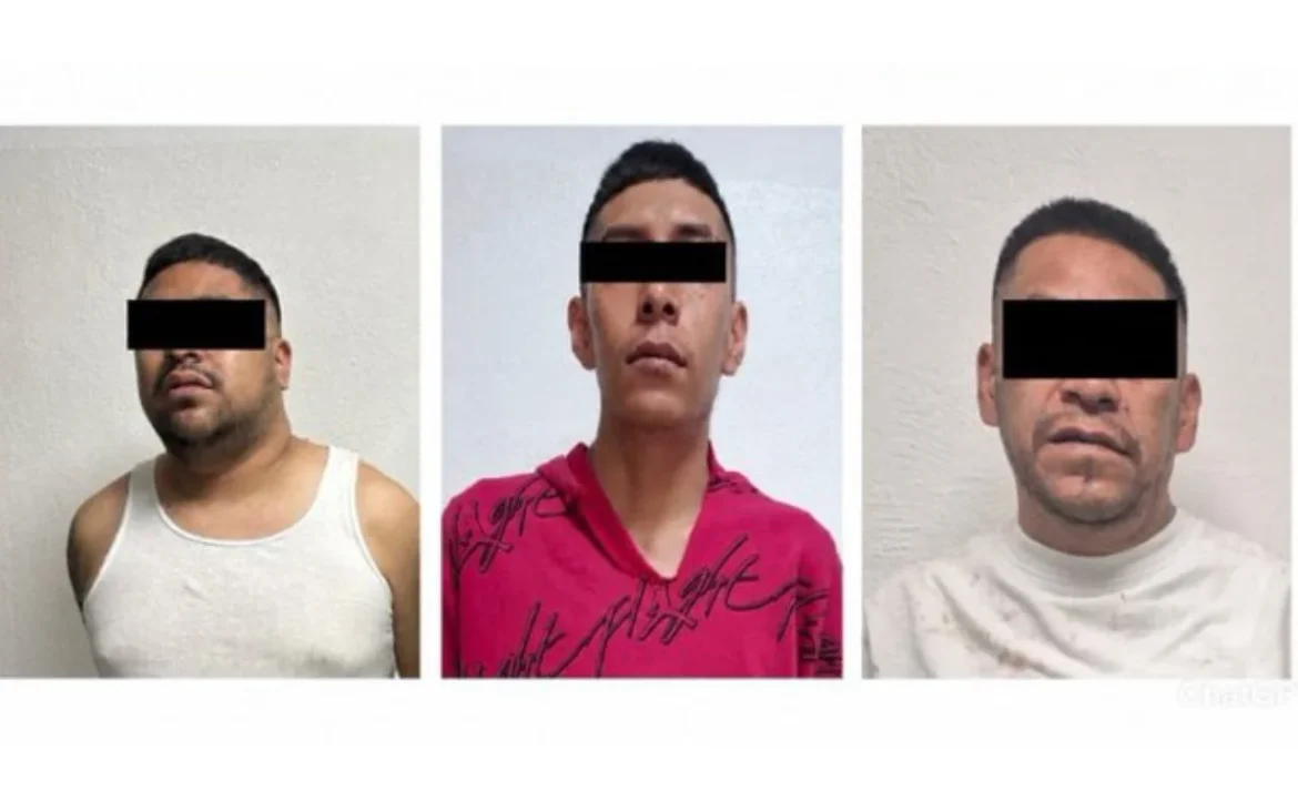 Detienen en la GAM a tres presuntos integrantes de banda de robo a casa habitación y narcomenudeo
