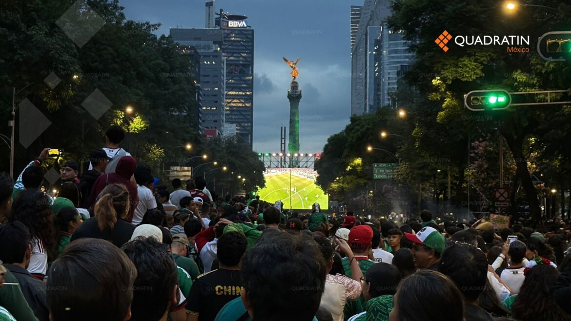 CDMX habilita 18 puntos en Reforma para ver a México vs Chequia; cierran estación Zócalo
