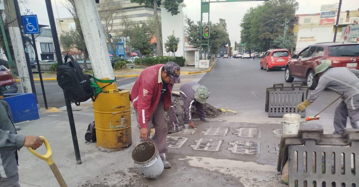 Ricardo Moreno instruye mantenimiento de drenaje en Toluca con más de 2 mil acciones