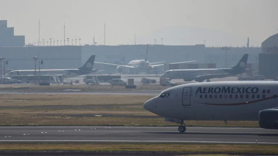AFAC investiga incursión de pista en el AICM que involucró a dos aeronaves