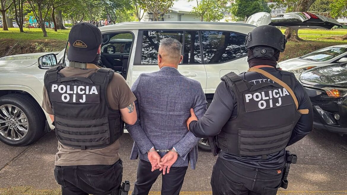 Detienen en Costa Rica al presidente del Municipal Liberia por solicitud de la DEA