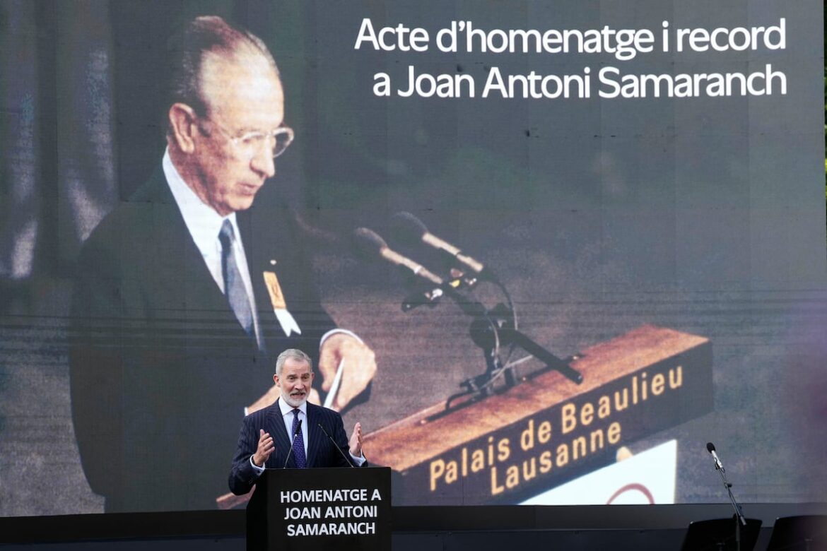 Barcelona rinde homenaje a Juan Antonio Samaranch con la presencia del Rey y las principales instituciones