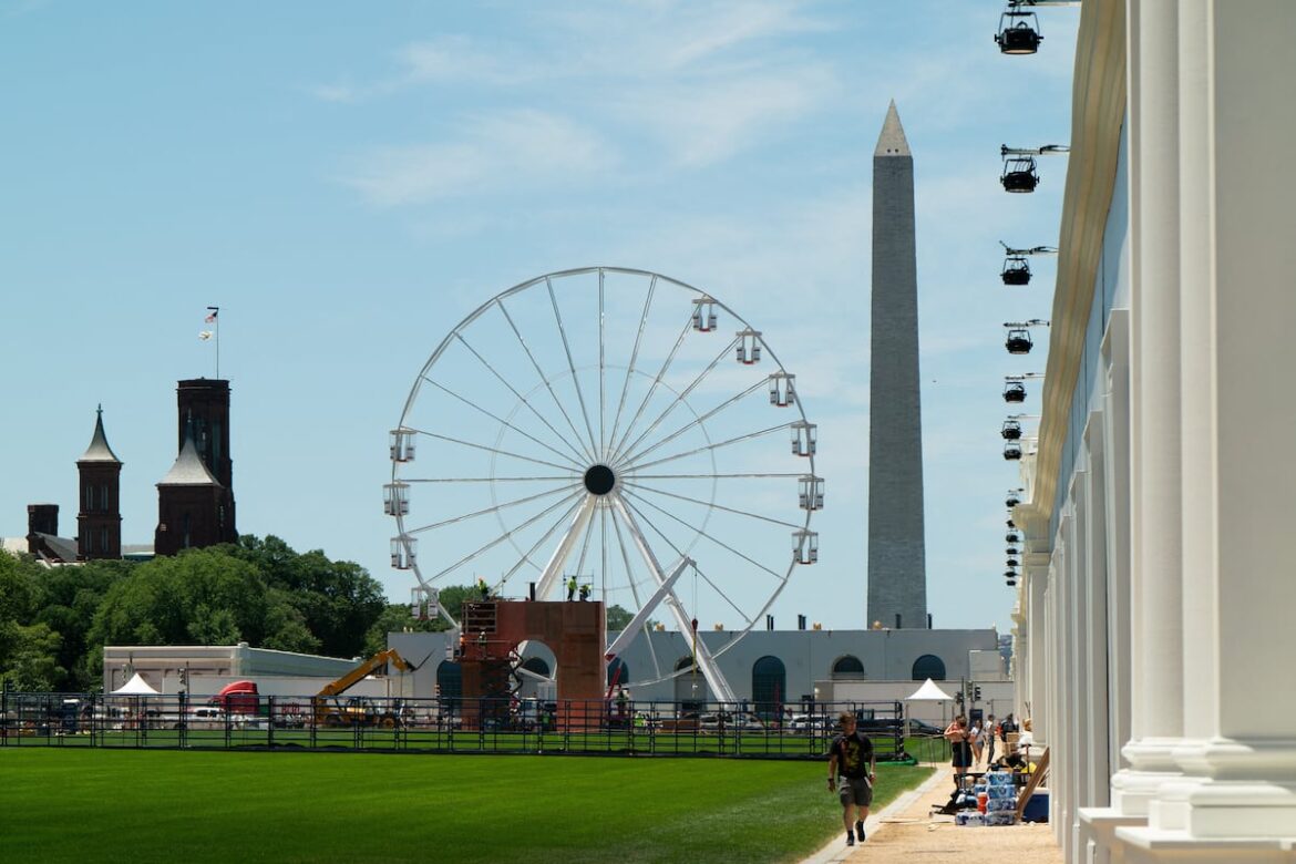 Trump amenaza con 10 años de prisión por vandalismo en el Estanque Reflectante y politiza el 250 aniversario