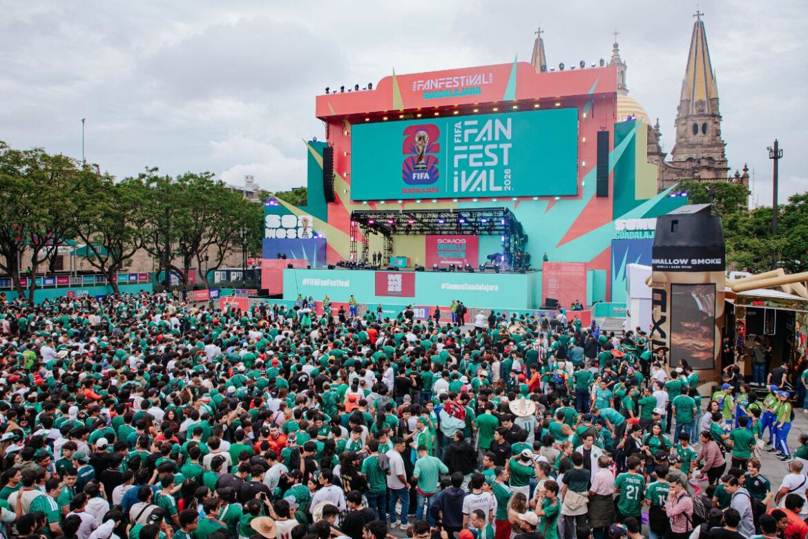 Fan Fests del Mundial 2026 registran alta afluencia en CDMX, Guadalajara y Cancún; asistencia moderada en Baja California