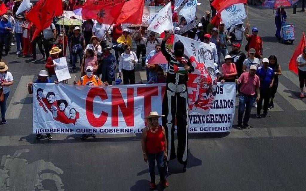 La movilización de la CNTE pierde fuerza sin conseguir demandas, señala Alberto Sánchez Cervantes