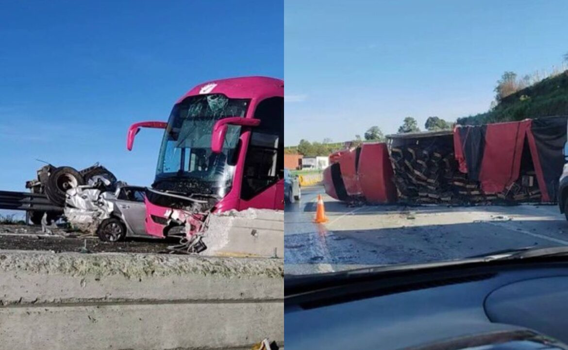 Accidente fatal, explosión e inundaciones afectan la movilidad en CDMX y alrededores