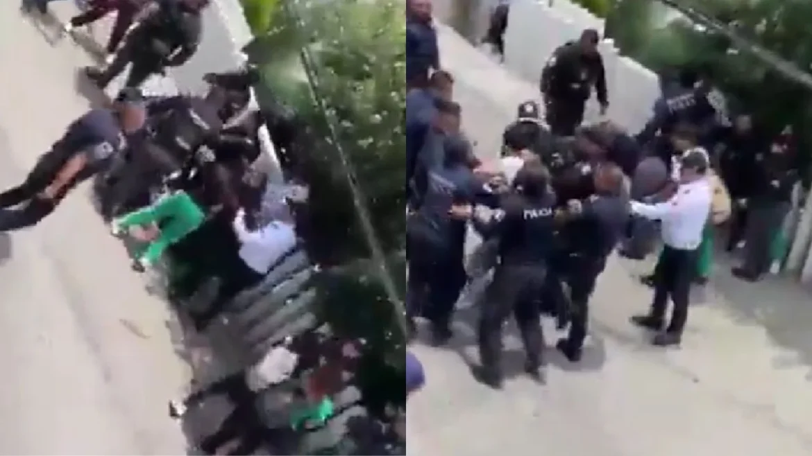 Policías agreden a estudiantes del Conalep en Huixquilucan; hay tres detenidos