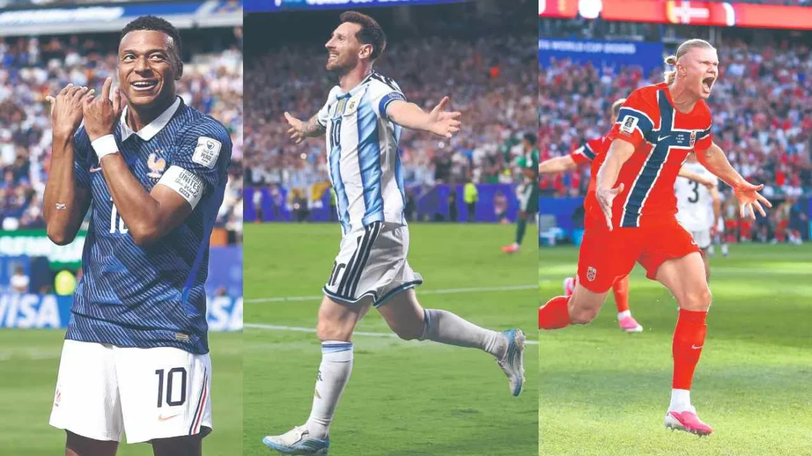 Messi iguala récord goleador histórico con triplete en el debut de Argentina