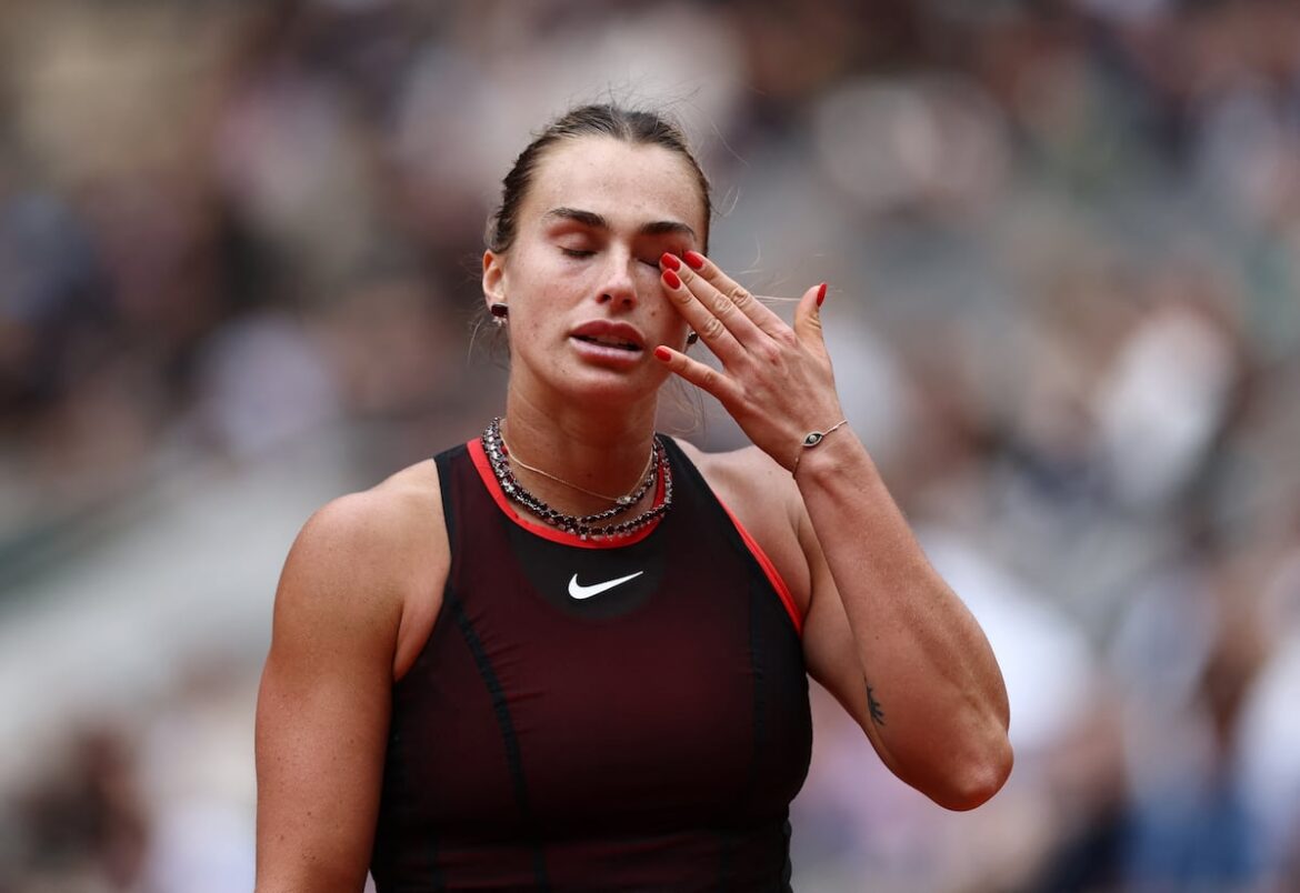Sabalenka es eliminada en Roland Garros tras perder diez juegos consecutivos ante Shnaider