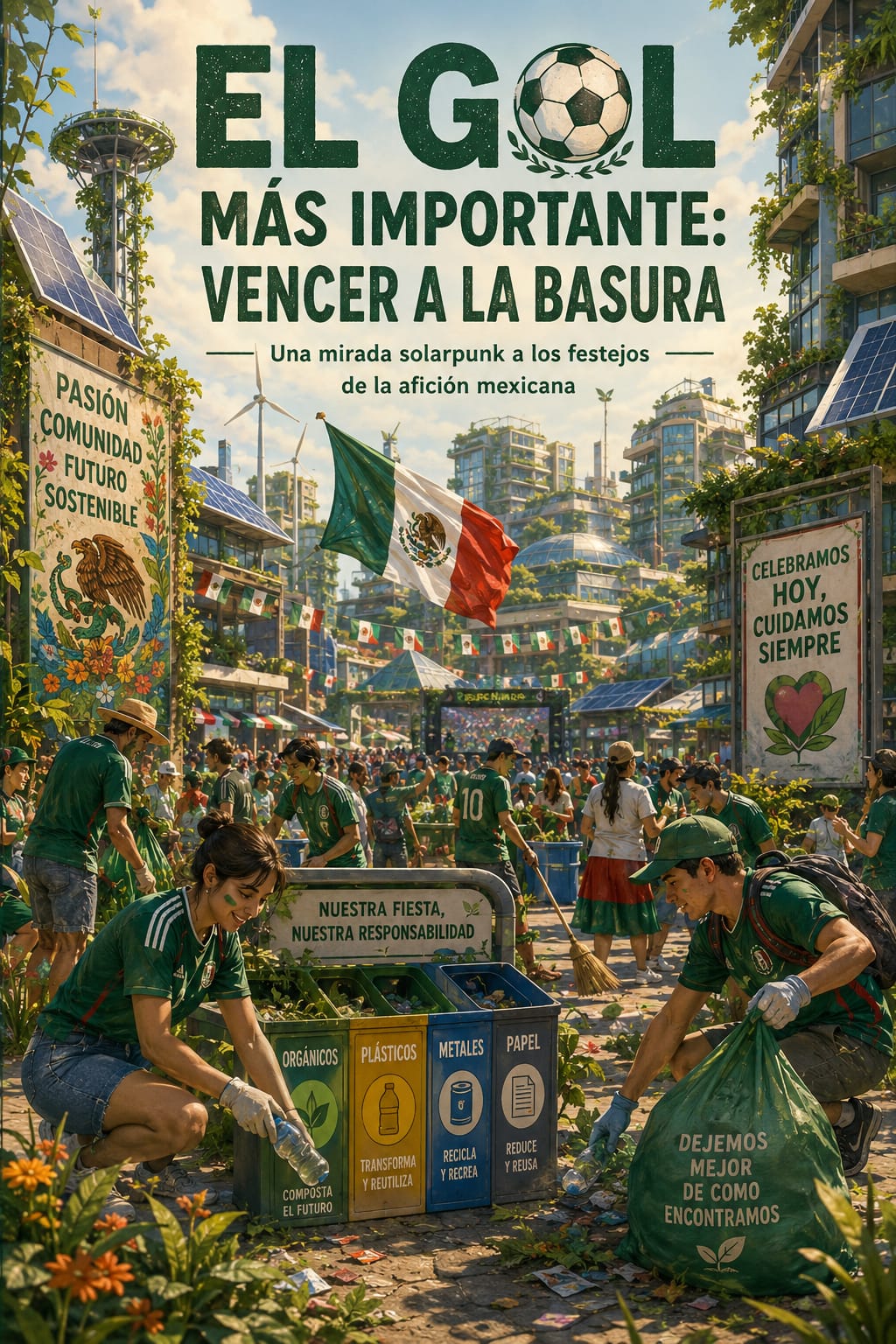 El gol más importante: vencer a la basura