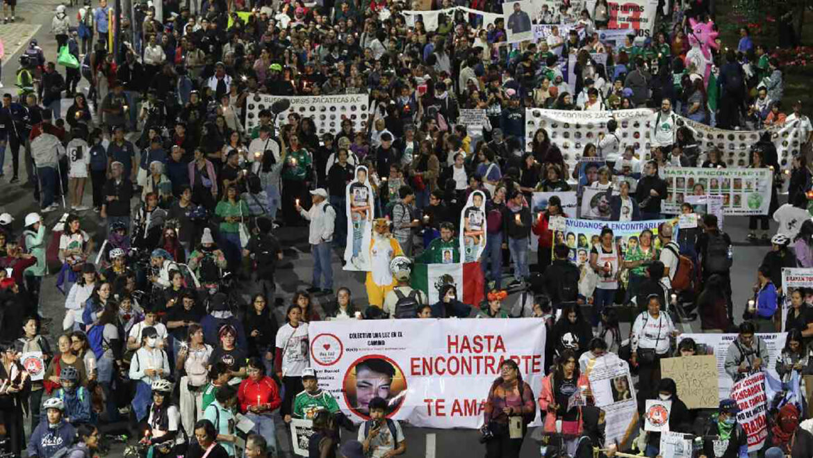 Gobierno cuestiona financiamiento de protesta de madres buscadoras; colectivos lo niegan