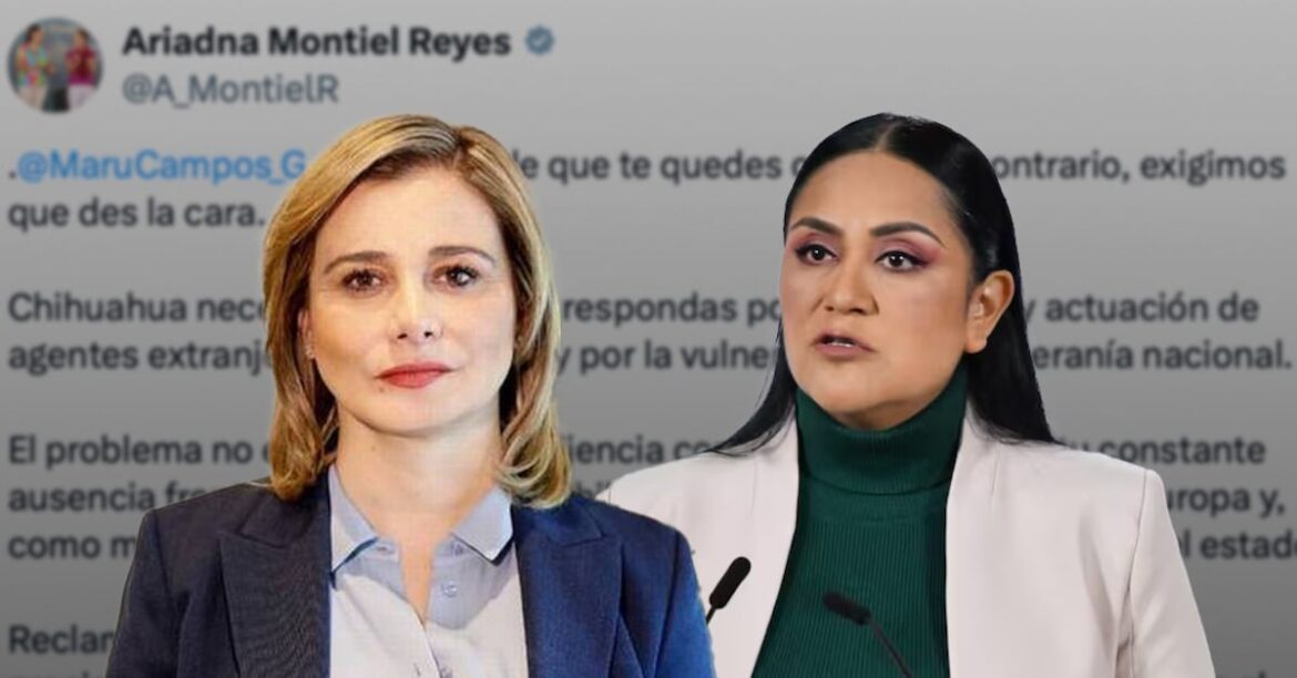 Ariadna Montiel responde a Maru Campos: el problema es su ausencia, no la falta de audiencia