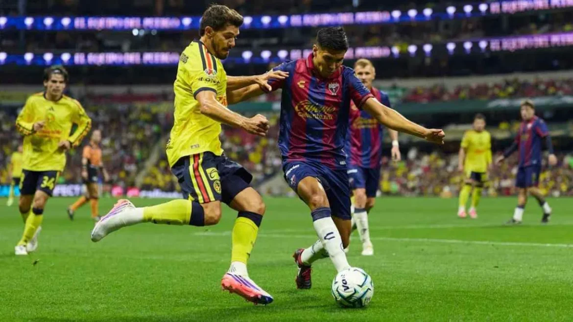 Atlante empata 1-1 con América en su regreso a la CDMX tras polémica arbitral