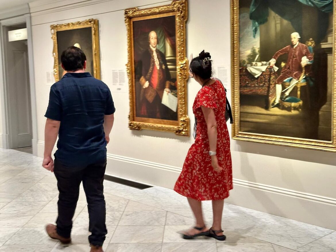 Exhiben retrato de Bernardo de Gálvez en la National Portrait Gallery de Washington