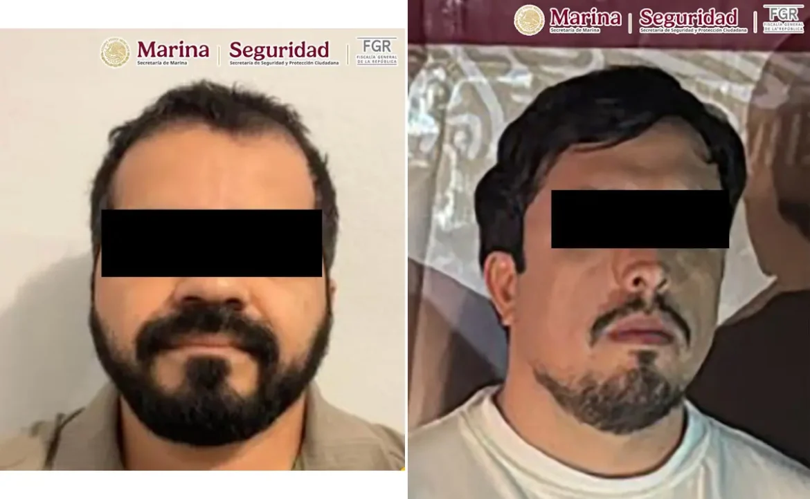 Detienen a dos objetivos prioritarios del crimen organizado en Yucatán y Nayarit