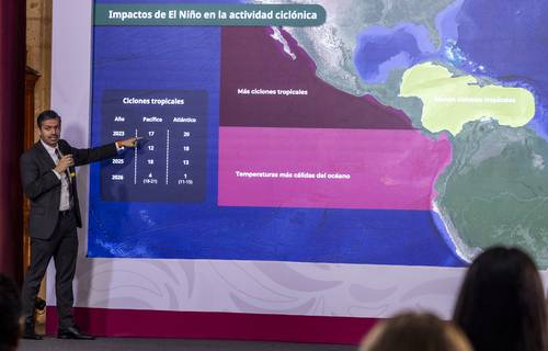 SMN advierte que El Niño alcanzará intensidad muy fuerte a finales de 2026