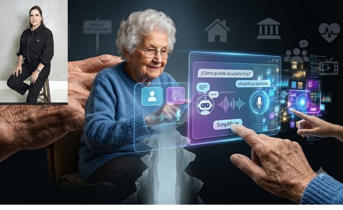 Brecha digital gris excluye a personas mayores en México por falta de accesibilidad y acompañamiento