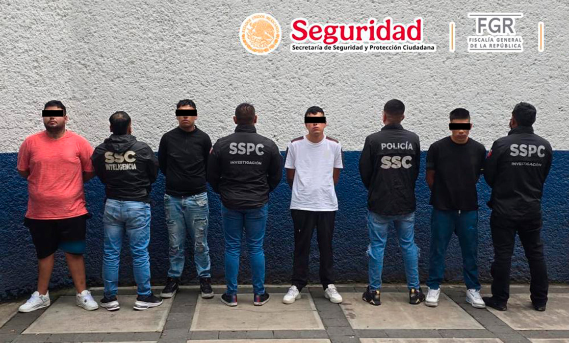 Detienen a cuatro personas vinculadas a Los Malcriados 3AD en CDMX