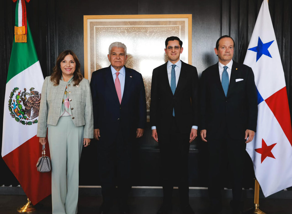 Presidente de Panamá visita México para fortalecer intercambio comercial y agropecuario