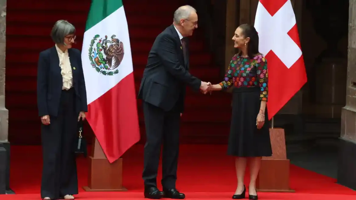 México y Suiza acuerdan actualizar tratado comercial y fortalecer inversiones